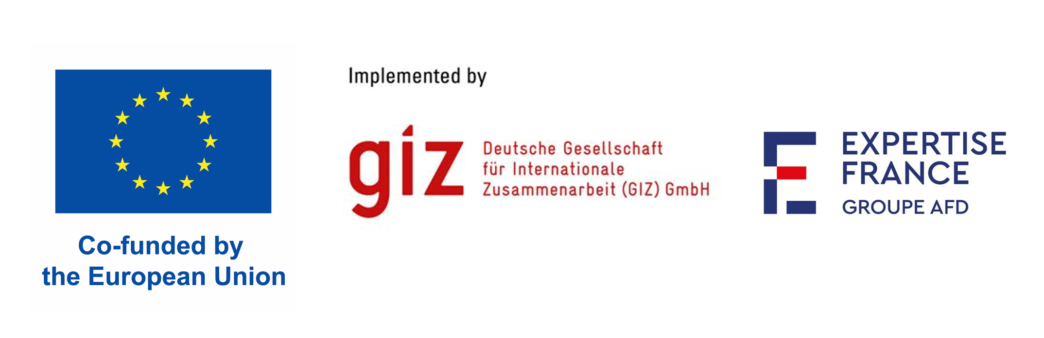 Co-funded by the European Union, Implemented by GIZ, Expertise France Groupe AFD